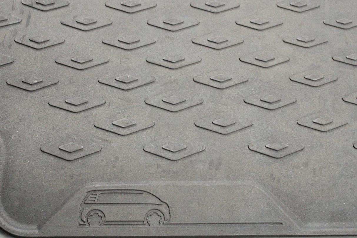 VW ID.Buzz 2023-on rubber floor mat (second row) 1T3061512A 82V
