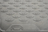 VW ID.Buzz 2023-on rubber floor mat (second row) 1T3061512A 82V
