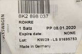 Audi A4 RS4 A5 RS5 Q5 heater matrix pipes (RHD) 8K2898037