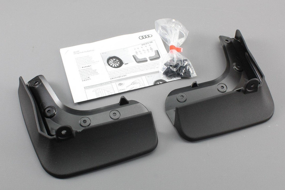 Audi A3 Saloon 2020-on S Line rear mud flaps set 8Y0075106