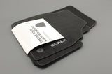 Skoda Scala 2019-on RHD front & rear floor mat set 657061404A