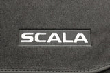 Skoda Scala 2019-on RHD front & rear floor mat set 657061404A