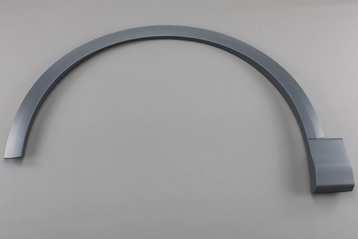 Audi Q8 2019-Onward Front left wheel arch trim primed 4M8853717J GRU, view 1