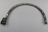 Audi Q8 2019-Onward Front left wheel arch trim primed 4M8853717J GRU