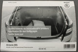 Skoda Octavia Saloon 5E 2014-2017 textile boot liner 5E5061163
