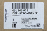 VW Audi Skoda SEAT Alternator for 1.6 2.0 TDI (start-stop) 03L903023