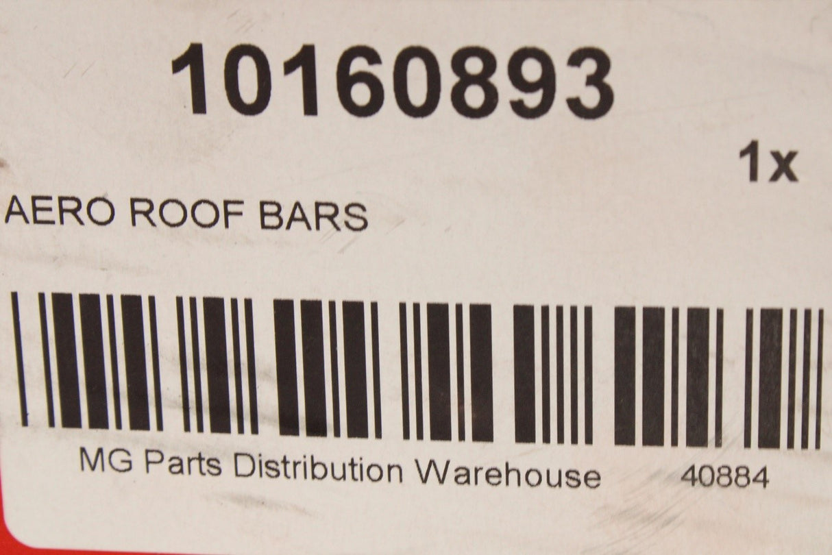 MG 5 EV GS HS ZS 2015-on aero cross roof bars 10160893