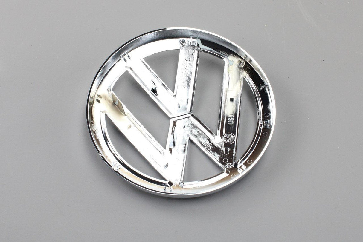 VW Transporter T6.1 Crafter VW badge emblem chrome (front) 7E0853601G2ZZ