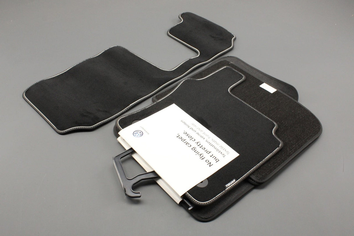 VW Tiguan Allspace 2018-on premium carpet mat set (7 seater) 5NL061279 WGK / 5NL061270A WGK