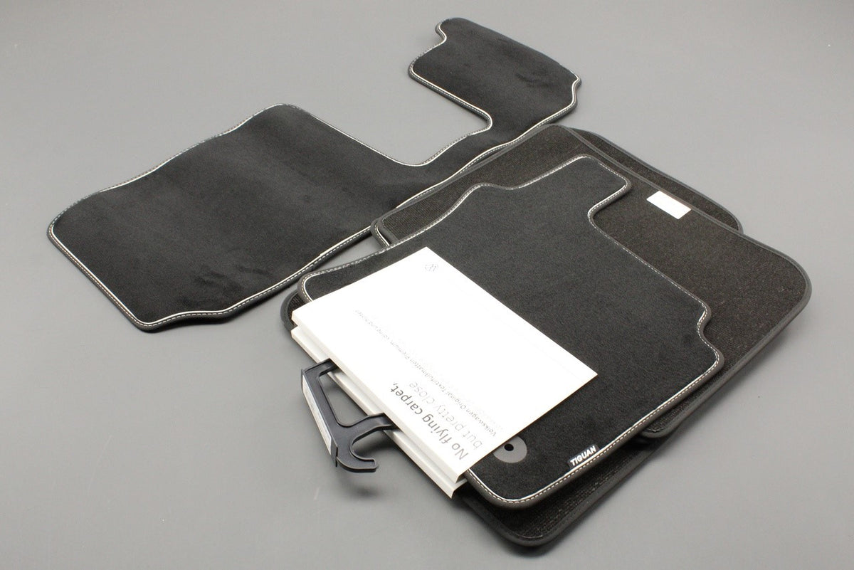 VW Tiguan Allspace 2018- Premium carpet mat set (7 seater) 5NL061270C, view 1