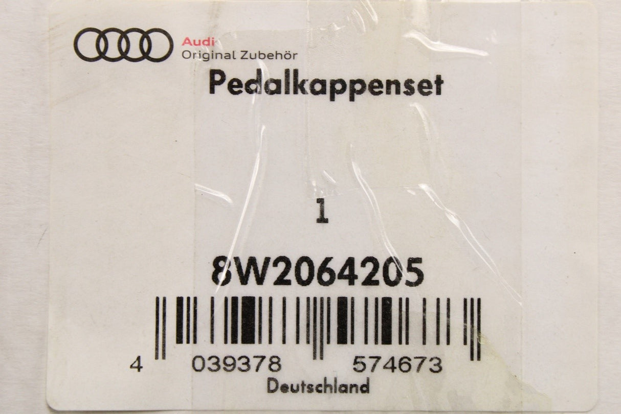 Audi A4 S4 RS4 A5 S5 RS5 Q5 RHD pedal cover caps (automatic) 8W2064205