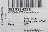 VW Passat B5 00-05 Skoda Superb 02-08 RHD wiper blade (left) 3B2955425E