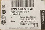 VW Golf MK7 Seat Leon brake discs and pads kit (front) JZW698302AP