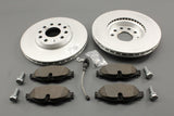 Audi S3 Cabriolet 2015-16 8V brake discs and pads set (front) 8V0698302D