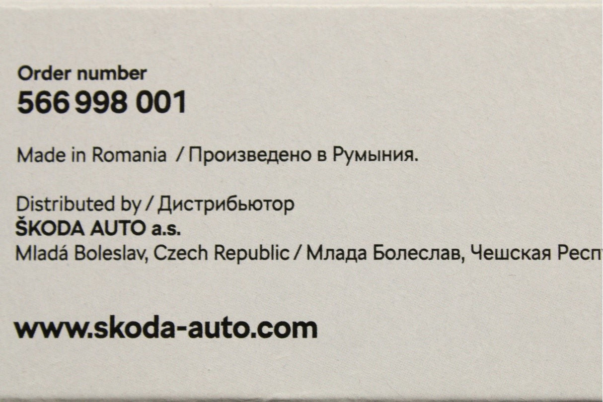 Skoda Kodiaq 2017-2024 LHD windscreen wiper blades set (front) 566998001
