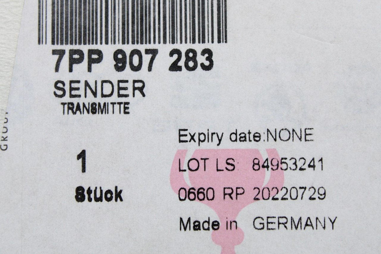 VW Touareg Audi A8 RS6 R8 10-on TPMS tire pressure sender unit 7PP907283