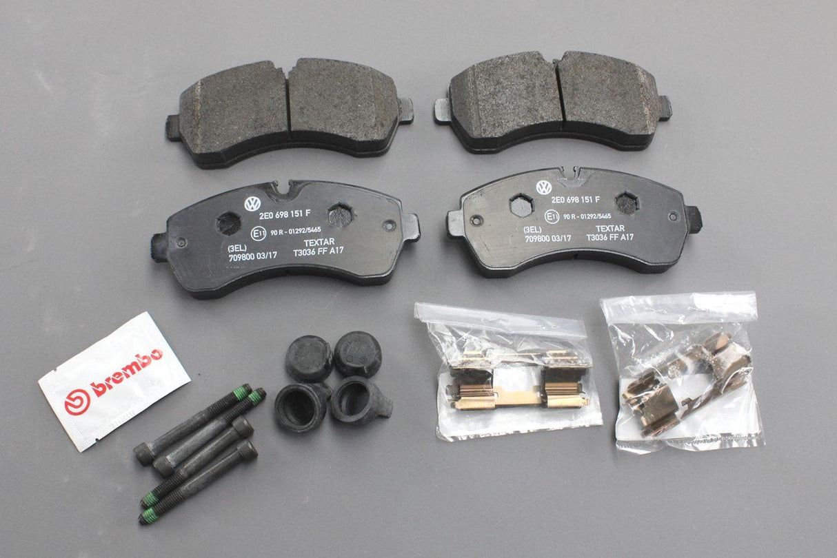 VW Crafter 2006-16 front brake pads for 300mm discs (front) 2E0698151F