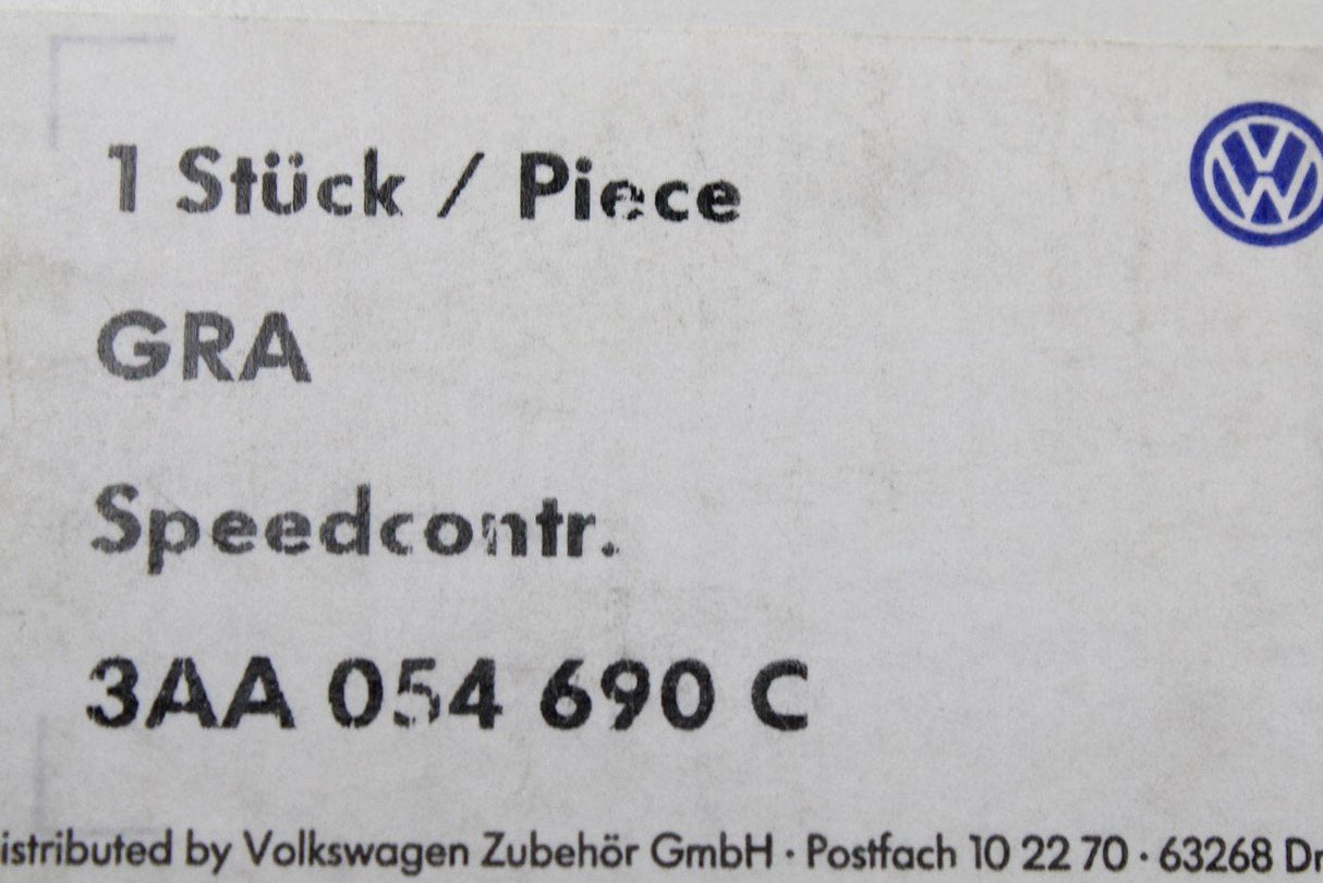 VW CC 12-17 Passat CC 09-12 cruise control retro-fit 3AA054690C