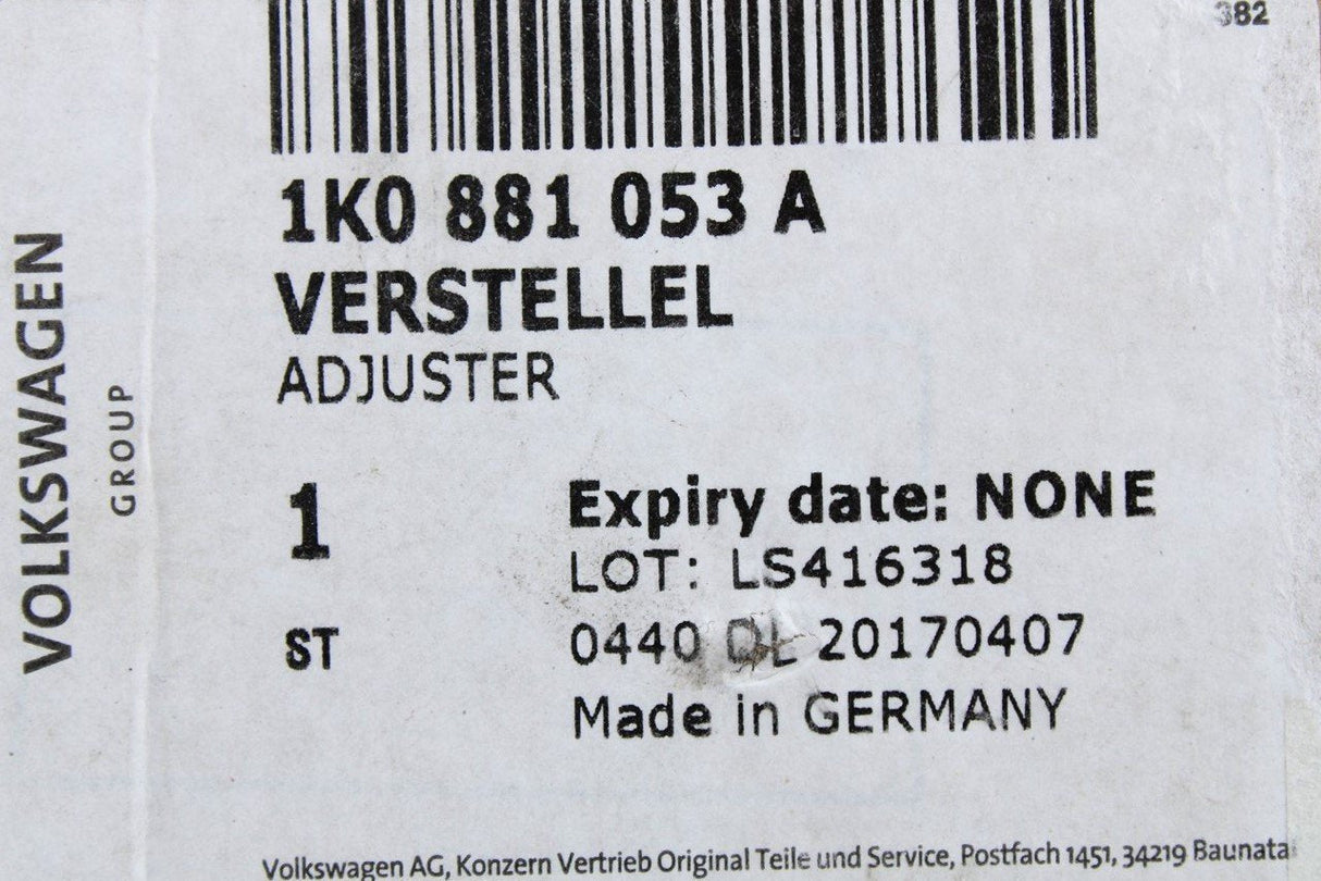 VW Golf MK5/6/7 Audi A3 TT RS3 R8 left seat height adjuster 1K0881053A
