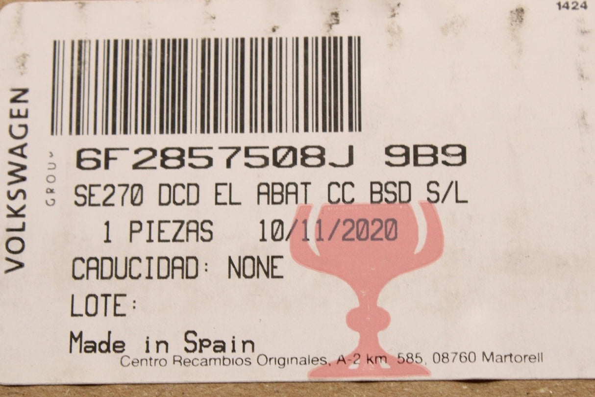 SEAT Arona 18-on Ibiza RHD wing mirror housing (right) 6F2857508J 9B9