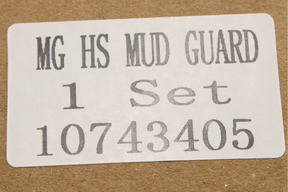 MG HS 2018-on mud flaps set (front and rear) 10743405