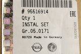 Vauxhall Astra J 2009-15 276mm brake disc & pad kit (front) 95516914