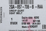VW T-Roc 2018-on front seat safety belt (right) 2GA857706B RAA