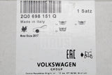 VW Polo AW Audi A1 Skoda Fabia SEAT front brake pads kit 2Q0698151Q