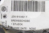 VW Golf MK5/6 Skoda Octavia SEAT Leon Rear brake discs (x2) JZW615601F