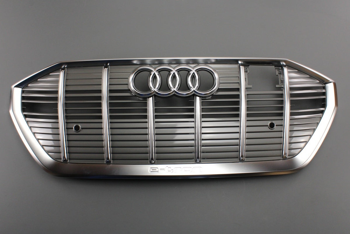 Audi e-tron 2019-on radiator grille (platinum Grey) 4KE853651 3DA, view 1