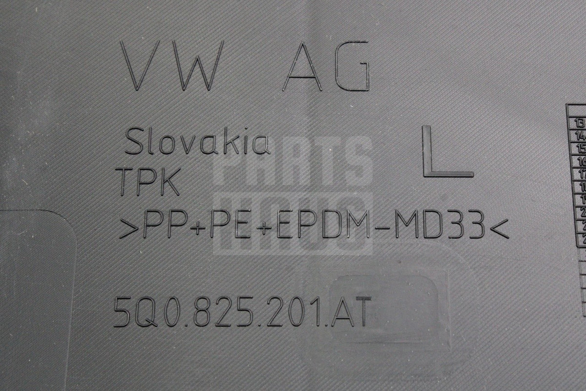 VW Golf MK8 Audi A3 8Y 2020-on underbody trim panel (left) 5Q0825201AT