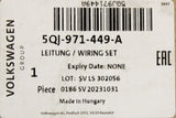 Audi Q3 SEAT Tarraco A/C compressor wiring harness 5QJ971449A
