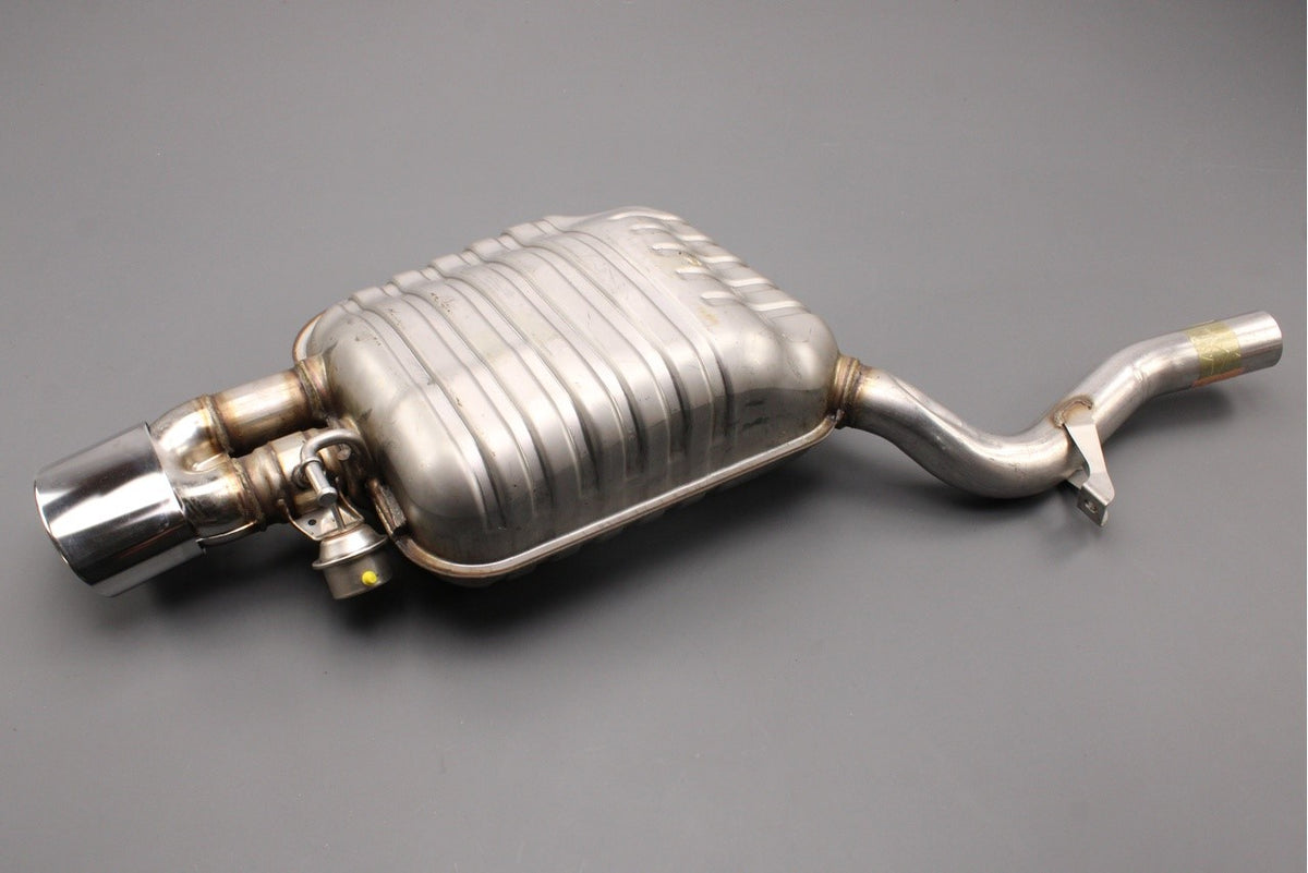 Audi RS4 B7 2006-08 exhaust silencer with valve (left) 8E0253609JE, view 1