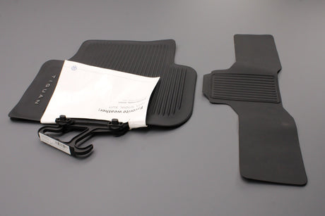 VW Tiguan 2024-on all weather rubber floor mats x3 (rear) 571061512 82V