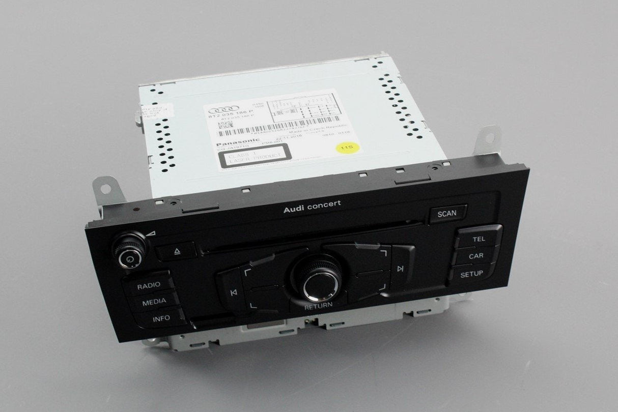 Audi A4 S4 A5 S5 RS5 Q5 08-16 concert CD MP3 SD radio unit 8T2057186P