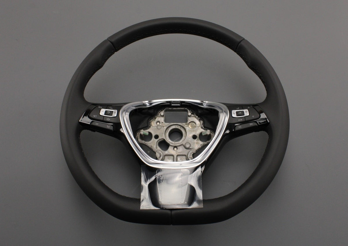 VW Golf MK7.5 Passat B8 Arteon leather steering wheel 5G0419091BG E74, view 1
