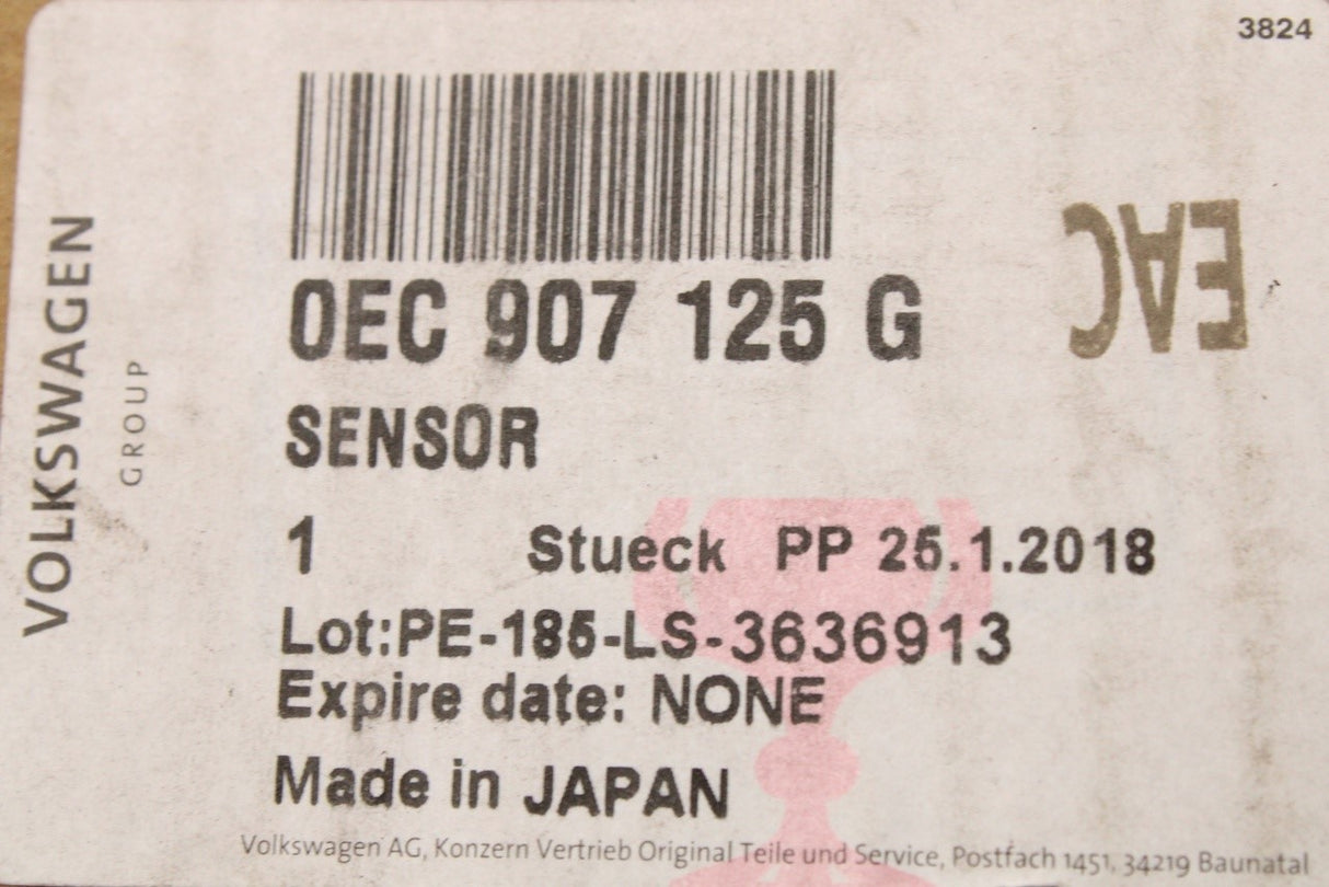 VW Golf GTE MK7 14-20 Audi A3 hybrid motor rotor sensor DQ400 0EC907125G