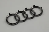 Audi RS6 RS7 2020-on gloss black audi rings emblem (front) 4K8853605 T94