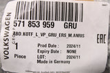 VW Tiguan 2024-on lower front wing trim (left) 571853959 GRU