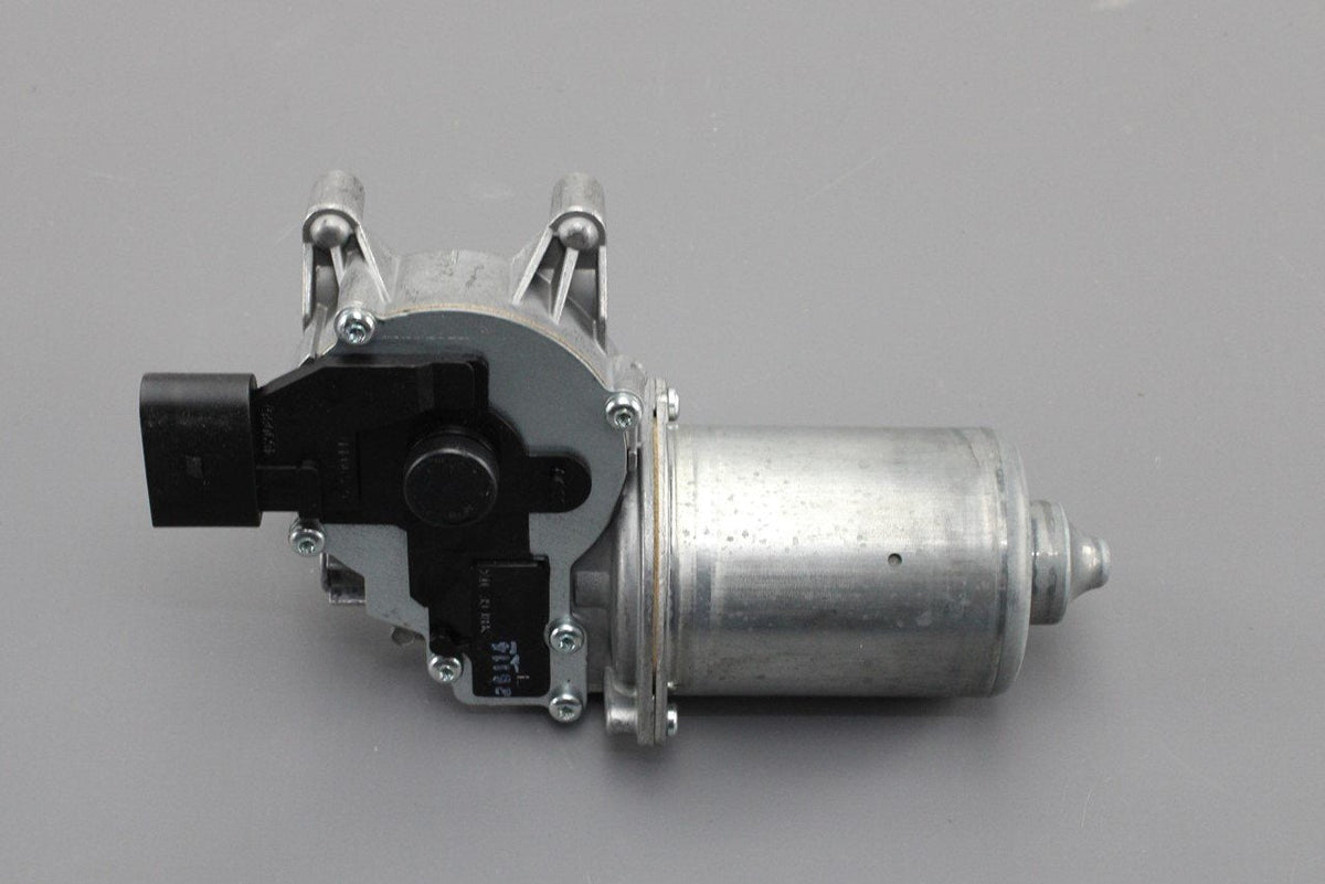 Skoda Fabia 5J Roomster front windscreen wiper motor RHD 5J2955113A, view 1