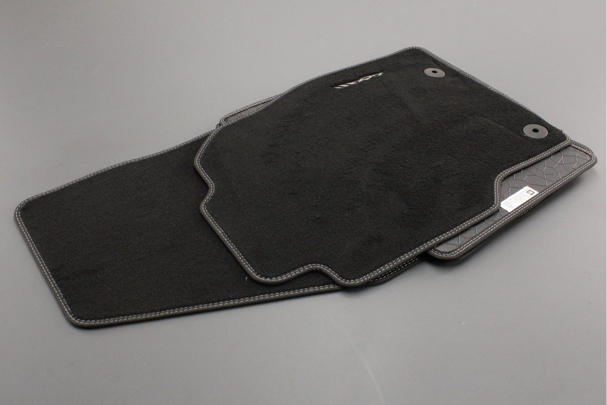 Vauxhall Adam 2013-2019 Velour carpet floor mat set (RHD) 13377331
