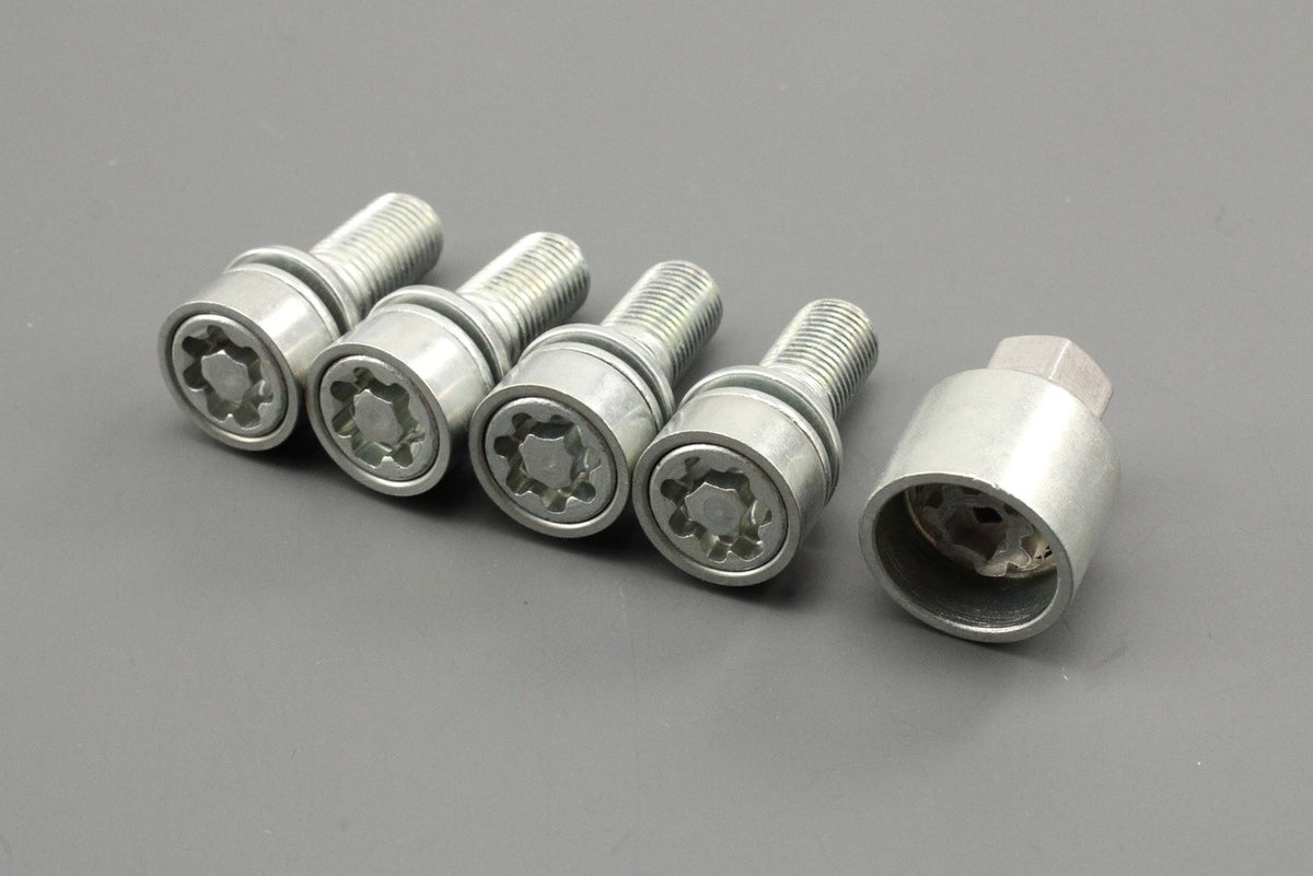 VW ID.3 20-on ID.4 ID.5 ID.7 anti-theft locking wheel bolt set WHT002537, view 1