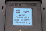 VW Beetle 1999-2010 hazard light switch 1C0953235B B41