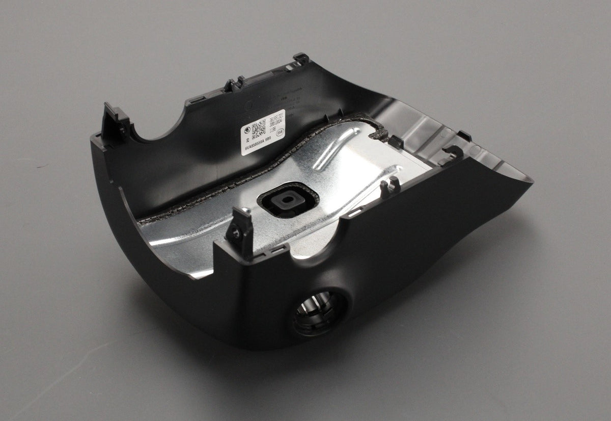 Skoda Fabia 2022-on lower steering column trim 6VA858559A 9B9, view 1