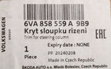 Skoda Fabia 2022-on lower steering column trim 6VA858559A 9B9