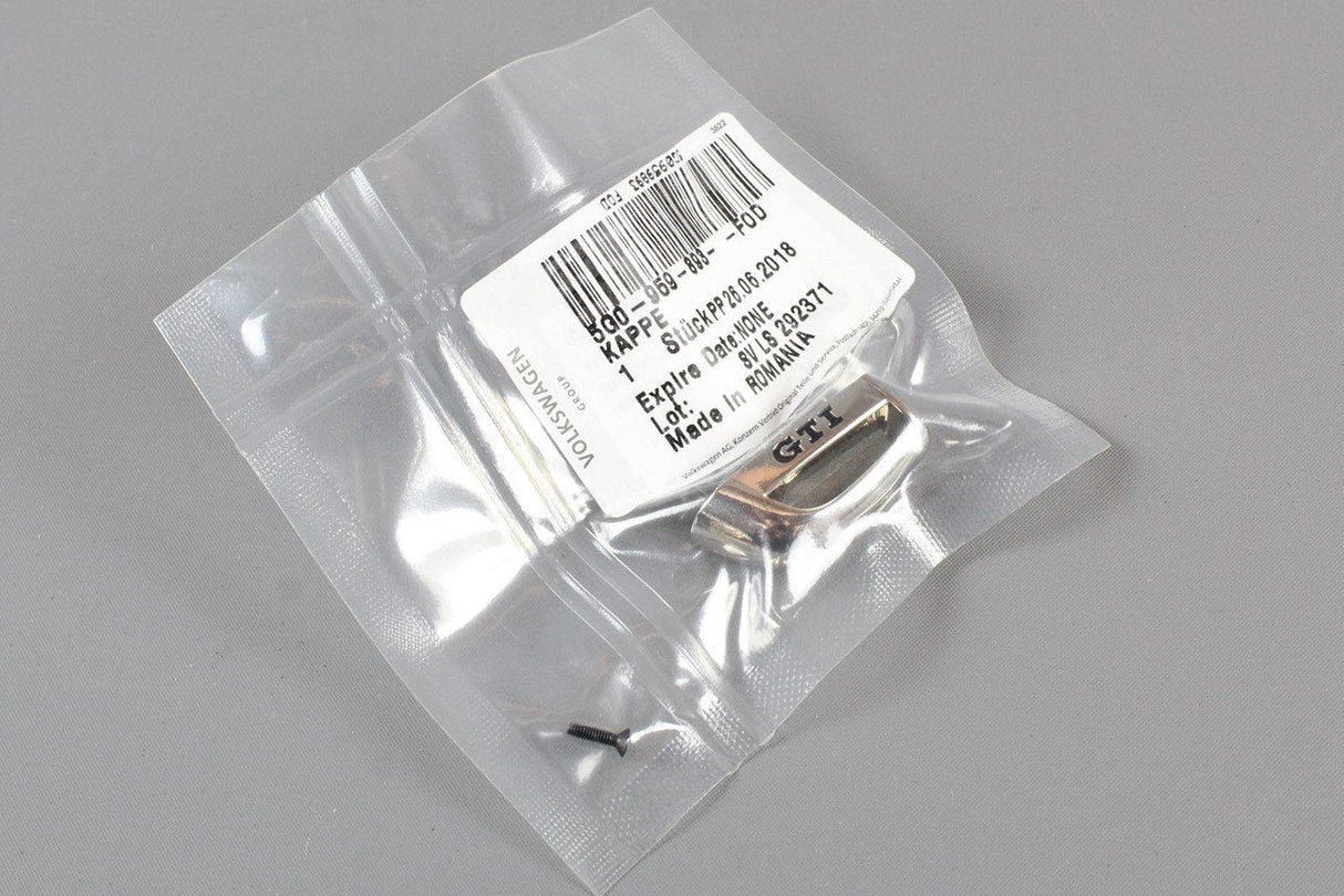 VW Golf MK7 MK7.5 Polo 6C GTI key fob top cap chrome 5G0959893D FOD