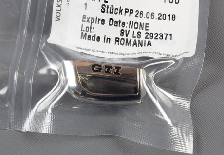 VW Golf MK7 MK7.5 Polo 6C GTI key fob top cap chrome 5G0959893D FOD