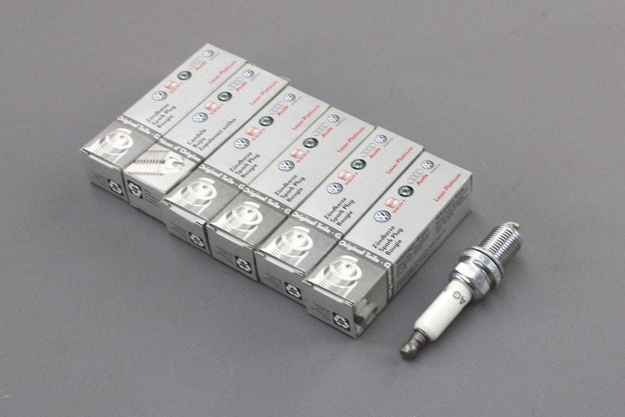 Audi A4 A6 A8 3.2 V6 spark plugs set (x6) 101905621