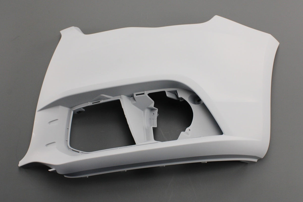 Audi A1 8X 2011-2014 primed front bumper cover (left) 8X0807065 GRU, view 1