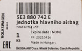 Skoda Octavia 2020-on side curtain airbag unit (right) 5E3880742E